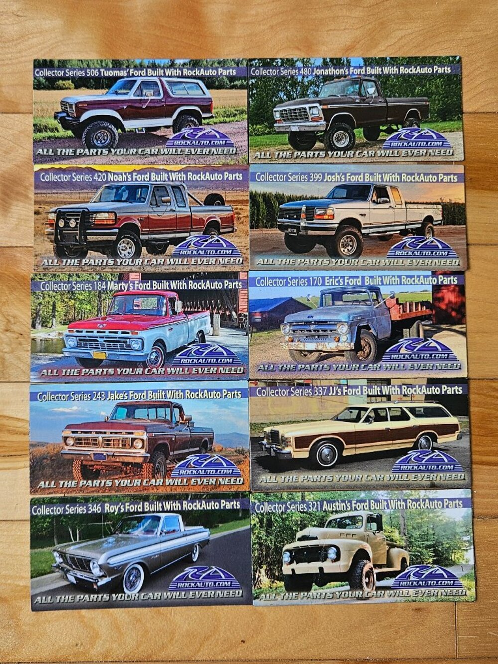 10 pc ROCKAUTO MAGNET LOT